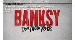 Desktop Screenshot of keszlergallery.com